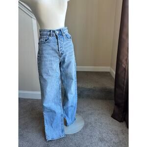 Divided high waisted 90's straight jeans, size 2